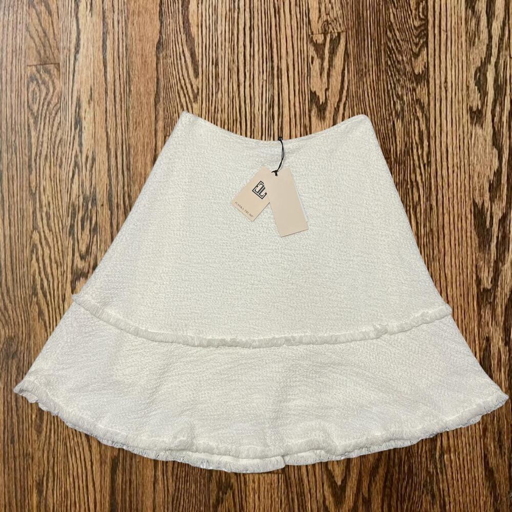 white knitted ivanka trump skirt - Picture 5 of 6